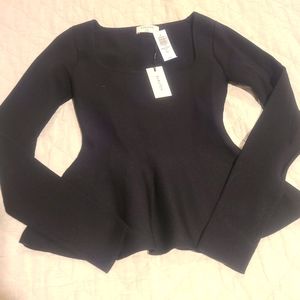 Babaton Peplum Shirt